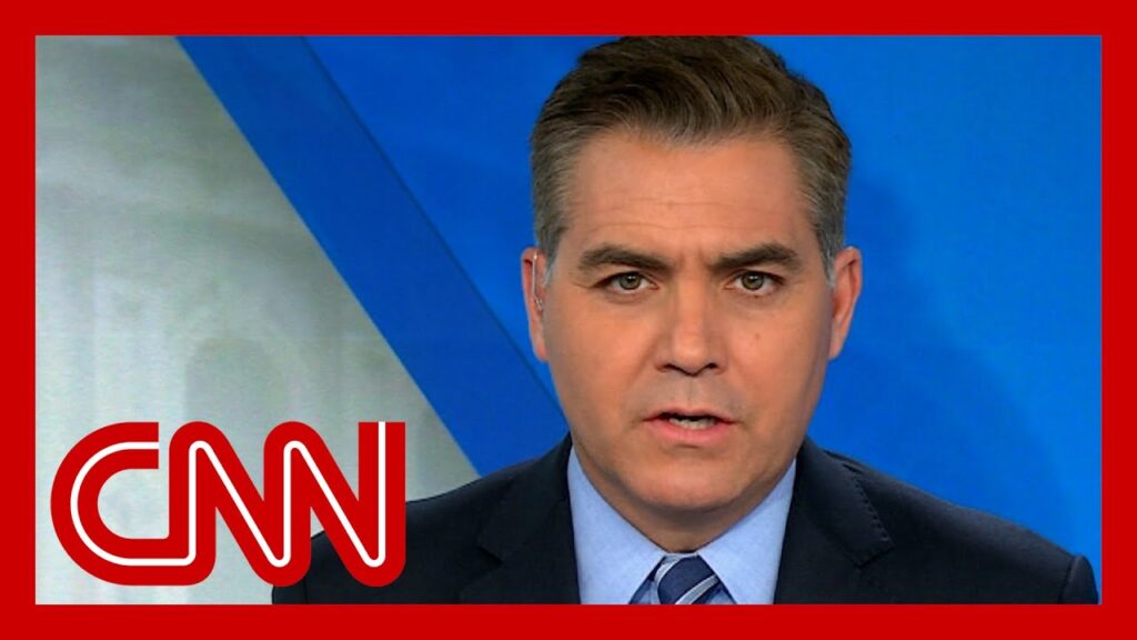 Acosta calls Trump team’s finger-pointing ‘almost comical’