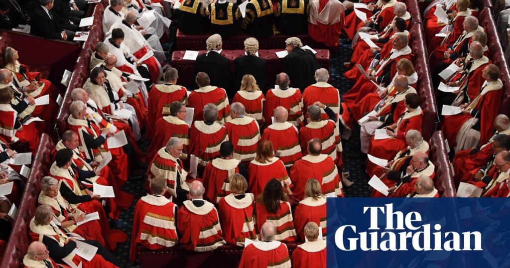 Call for ban on lords being paid to offer political advice | Politics