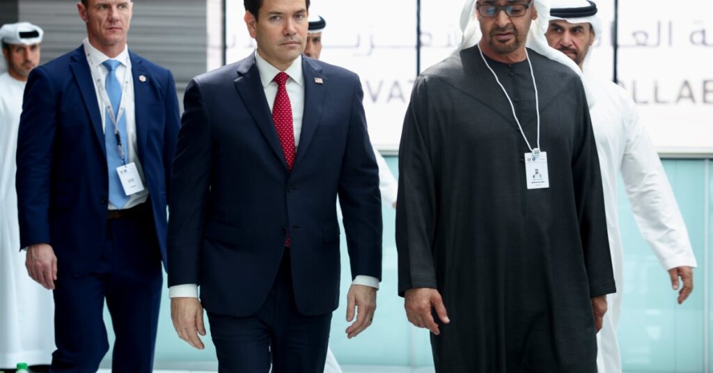 Marco Rubio Visits UAE After Landmark Talks With Russia