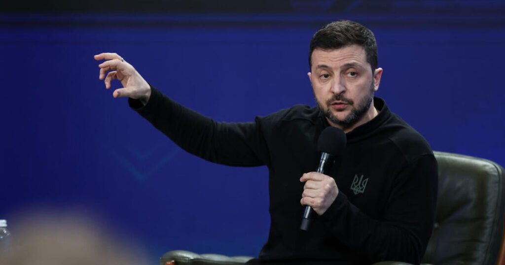 Ukraine’s Zelenskyy says he would give up presidency in exchange for peace and NATO membership