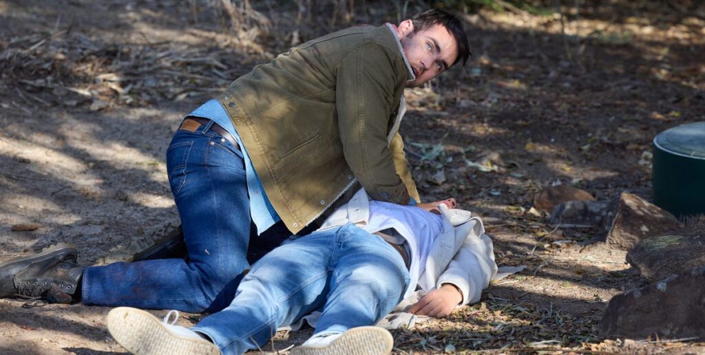 Home and Away attack mystery unfolds as Cash finds blood on his hands