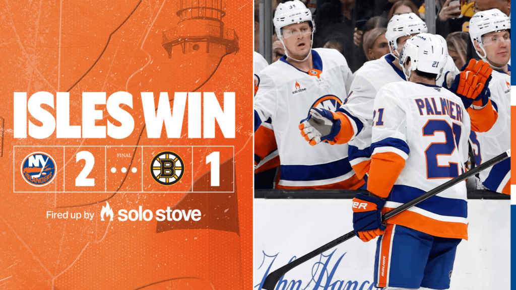 The Skinny: Islanders 2, Bruins 1