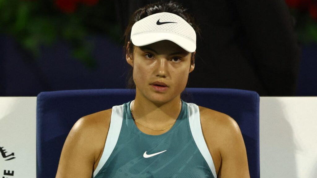 Emma Raducanu visibly distressed after being approached by man displaying ‘fixated behaviour’ at Dubai Tennis Championships | World News