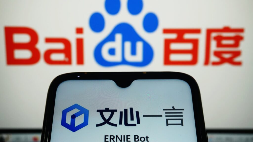 China’s Baidu launches two new AI models as industry competition heats up