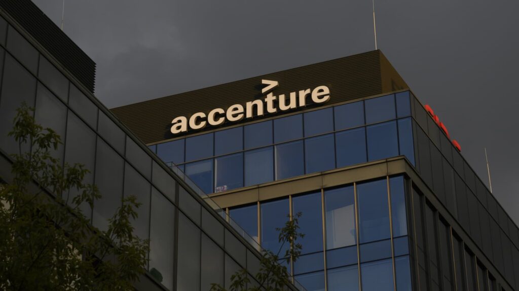 Accenture is DOGE’s first corporate casualty as shares dive on warning contracts will be cut