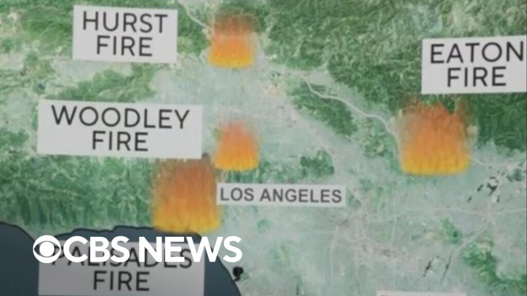 New weather update as fires consume parts of Los Angeles County