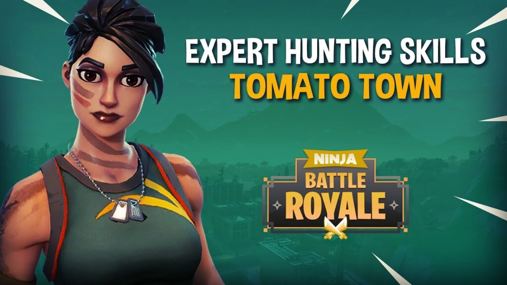 Expert Hunting Skills Tomato Town!! – Fortnite Battle Royale Gameplay – Ninja