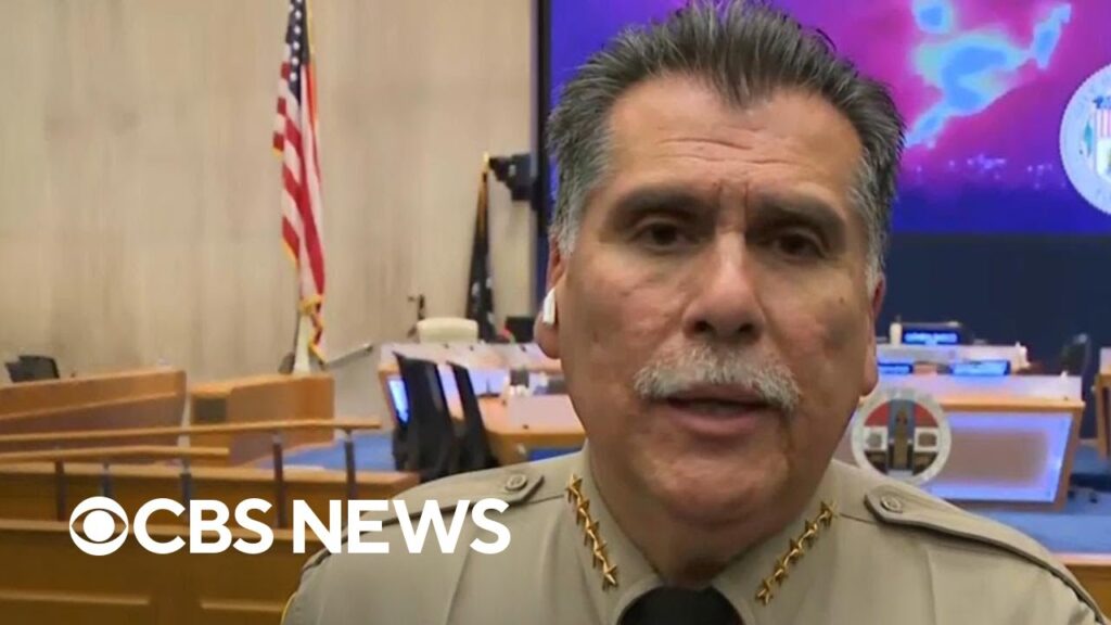 Los Angeles County sheriff on priorities as California wildfires spread