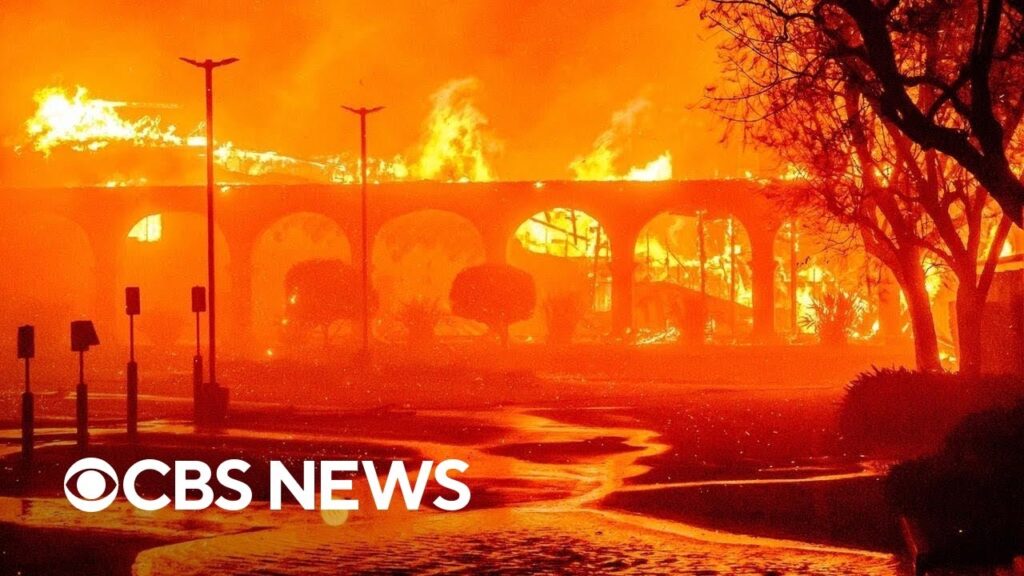 Pasadena Jewish Temple destroyed by wildfire as evacuations continue around Los Angeles