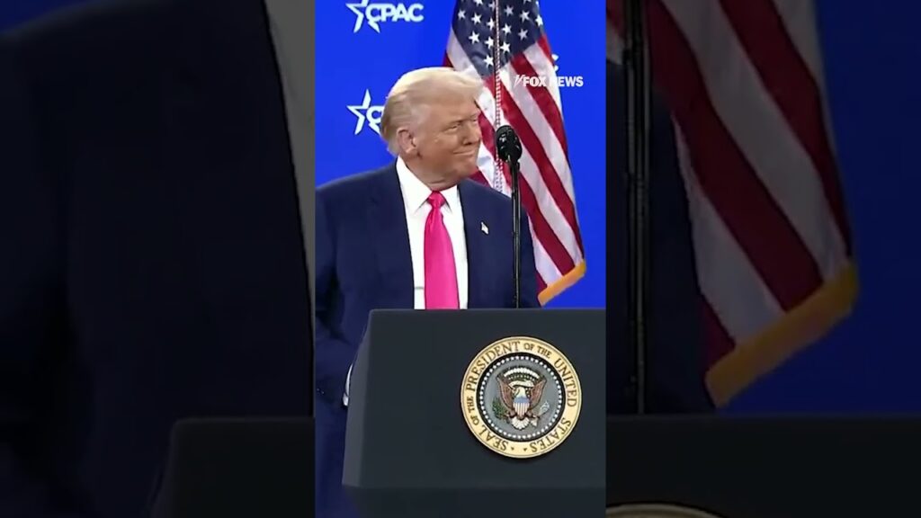 President Trump has arrived at CPAC 2025