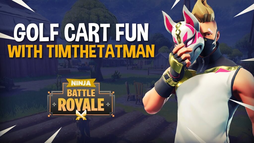 Golf Cart Fun With TimTheTatman – Fortnite Battle Royale Gameplay – Ninja