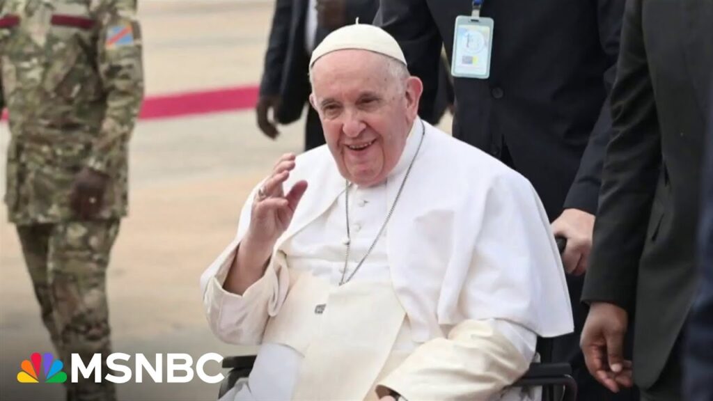 Pope Francis awake and eating amid health scare