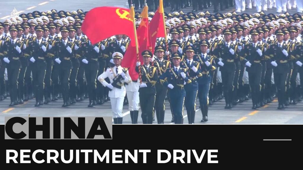 China conscription: Recruitment drive to encourage new soldiers