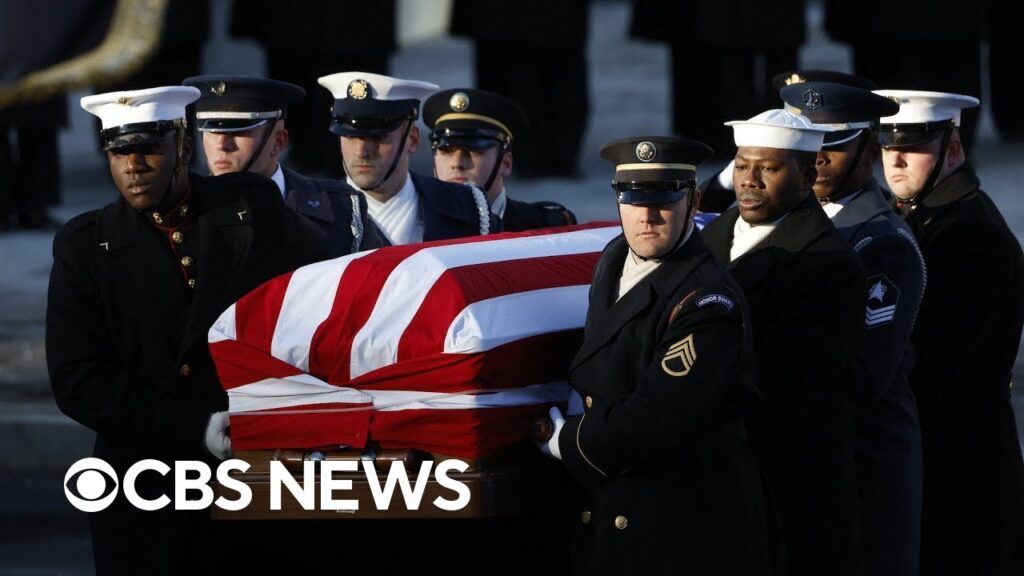 Why Jimmy Carter’s procession began at the U.S. Navy Memorial