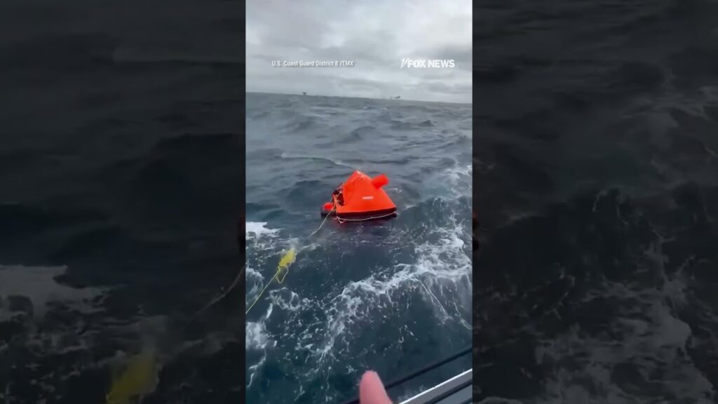 Coast Guard rescues 3 people in Gulf of America after boat capsizes