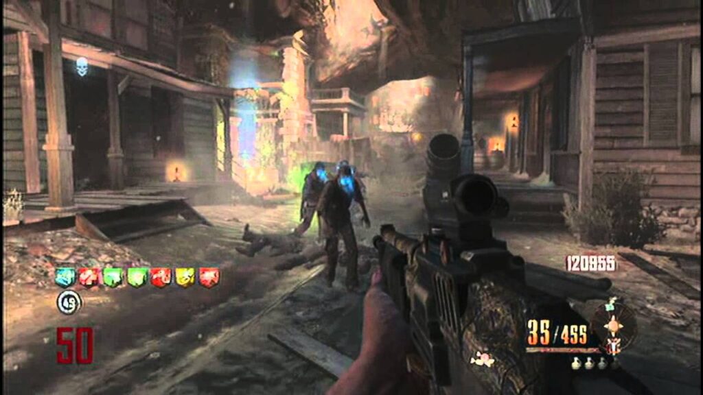 Buried Round 50 Gameplay! Black ops 2 Zombies.