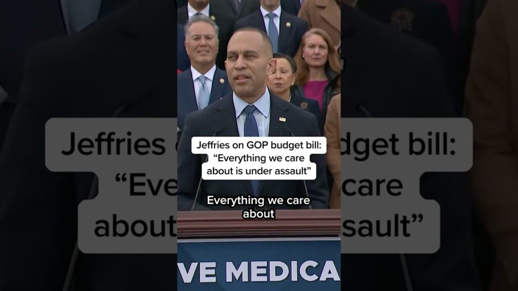 Jeffries on GOP budget bill: ‘Everything we care about is under assault’