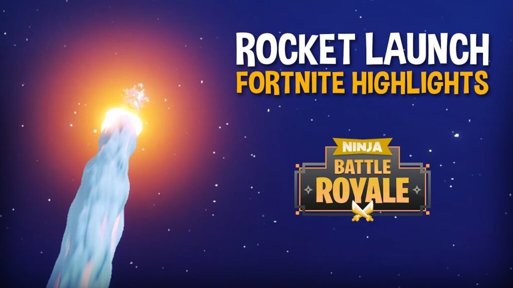 The Rocket Launch!!! – Fortnite Battle Royale Highlights – Ninja