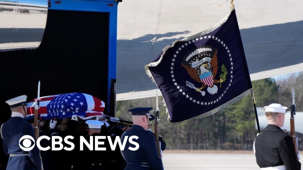 D.C. prepares to receive Jimmy Carter’s casket