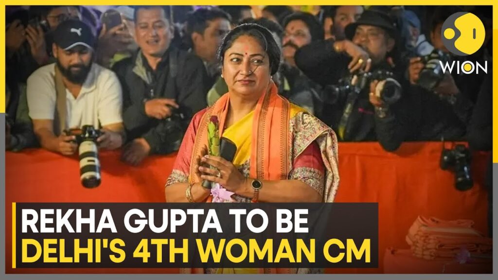 Delhi’s Fourth Woman CM Rekha Gupta to Take Oath at Ramlila Maidan | World News | WION