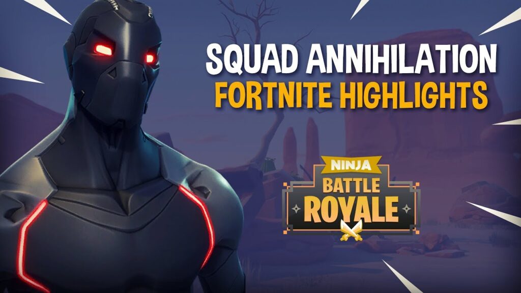 Squad Annihilation!! – Fortnite Battle Royale Highlights – Ninja