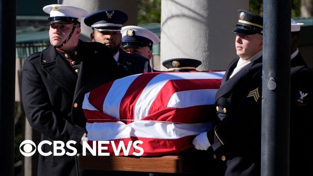 Jimmy Carter begins final journey to Washington, D.C.