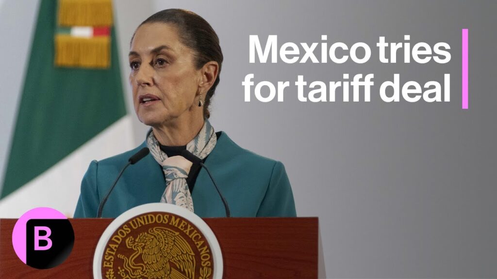 Mexico’s Sheinbaum Tries to Work Out Tariff Deal With Trump