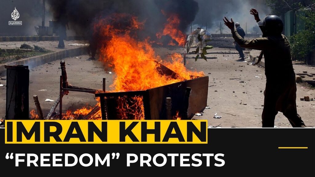 Imran Khan calls for ‘freedom’ protests across Pakistan