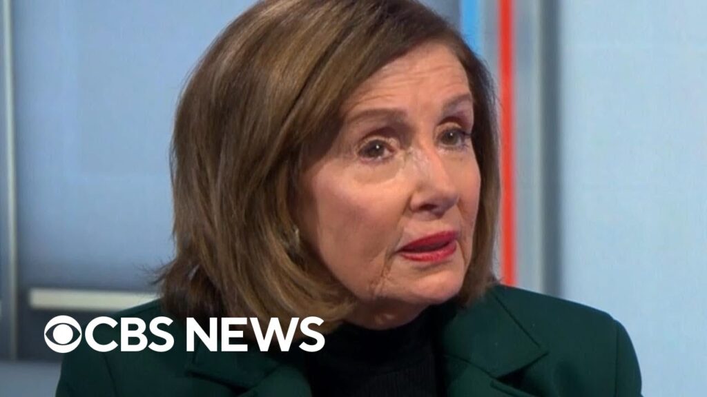 Should Democrats work with Trump? Nancy Pelosi weighs in