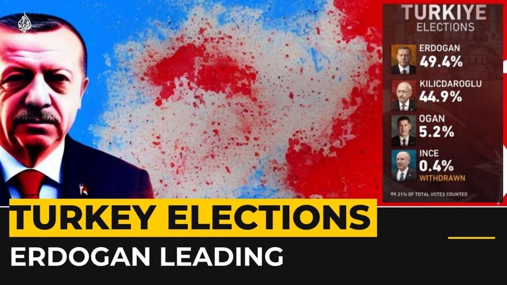 Turkey election results: Run-off likely with Erdogan leading