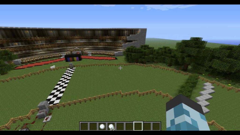 Horse racing map for new update! (minecraft)