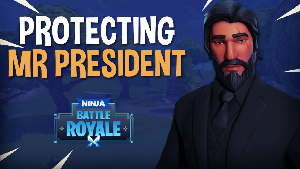 Protecting Mr. President – Fortnite Battle Royale Gameplay – Ninja