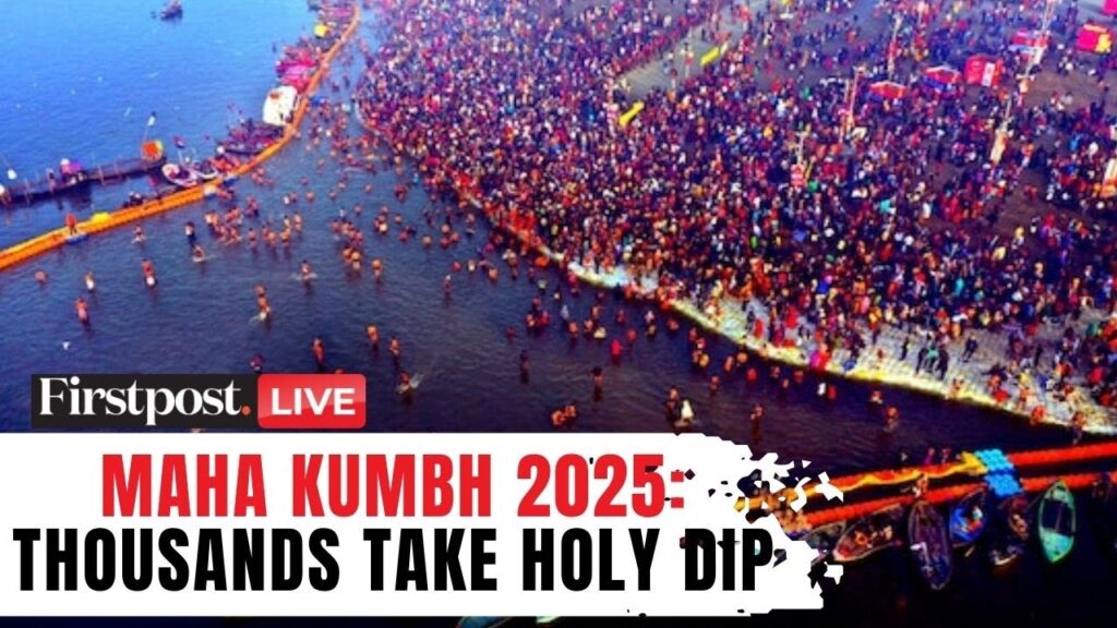 Maha Kumbh LIVE: Thousands of Devotees Take Holy Dip in Prayagraj After Stampede Kills 30 | N18G