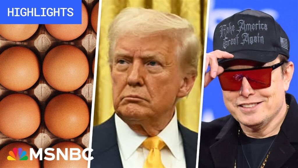 Egg prices soar, 21 DOGE employees resign: Trump’s First 100 Days – Day 37 | MSNBC Highlights