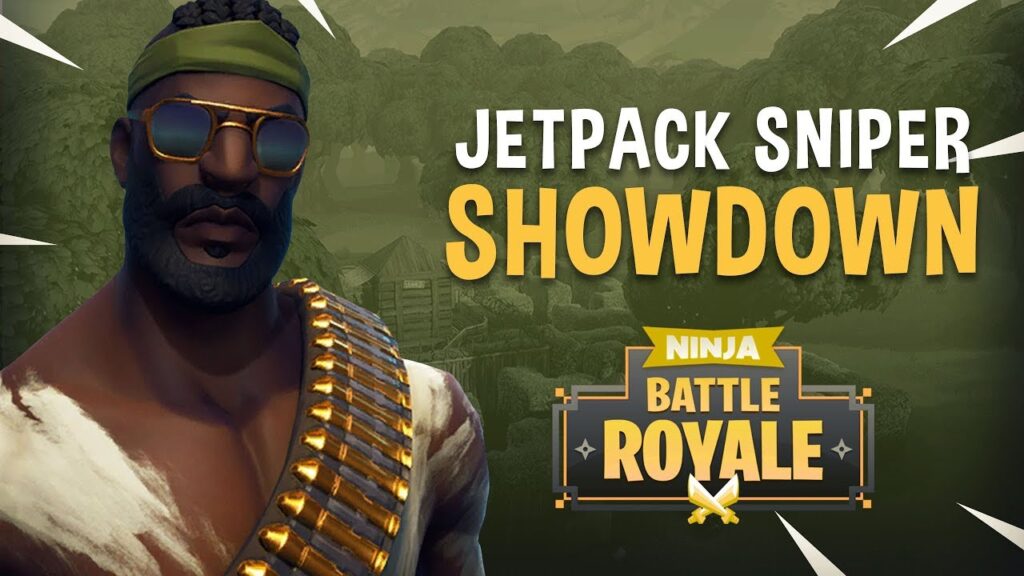 Jetpack Sniper Showdown! – Fortnite Battle Royale Gameplay – Ninja