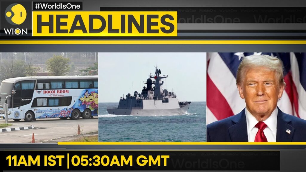 Australia Monitoring Chinese Warship | Trump: Russians Have The Cards In Ukraine Talks | Headlines