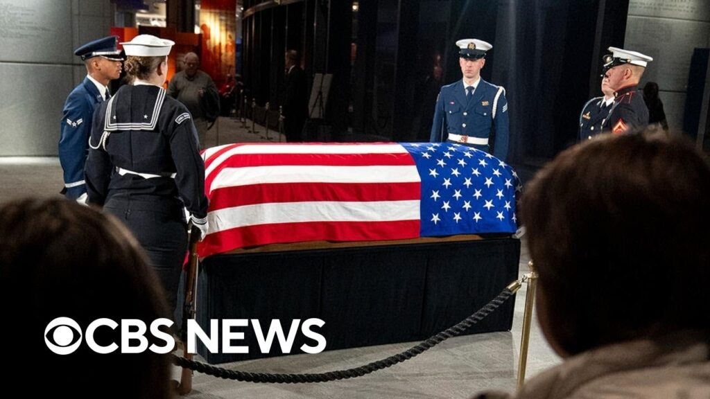 Jimmy Carter lying in repose for final day in Atlanta before services move to Washington