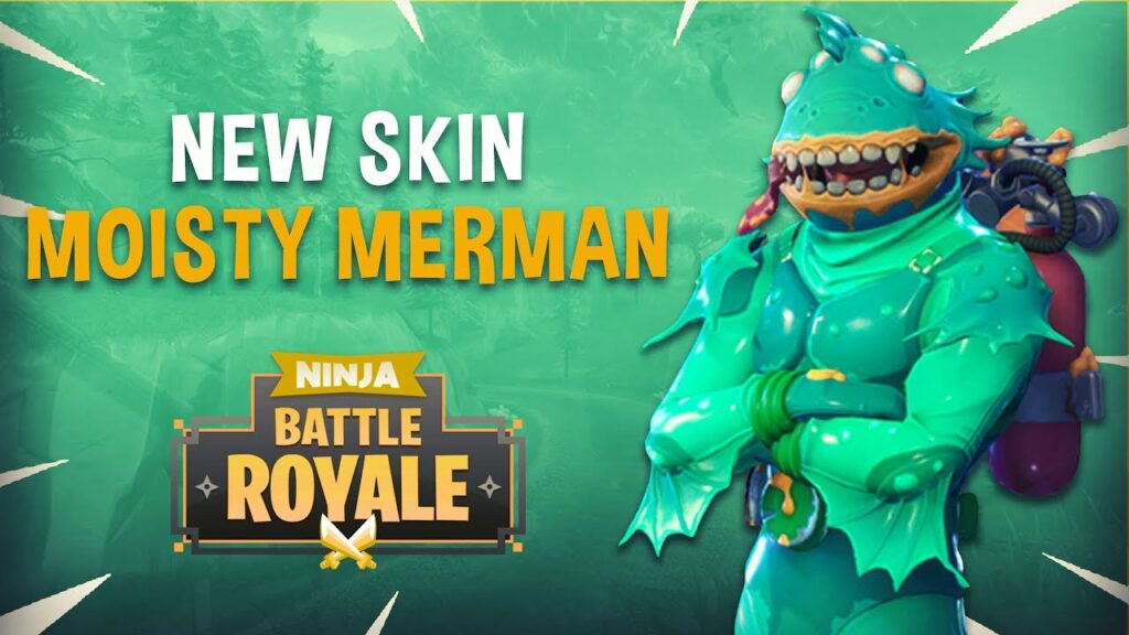 Moisty Merman! New Skin – Fortnite Battle Royale Gameplay – Ninja