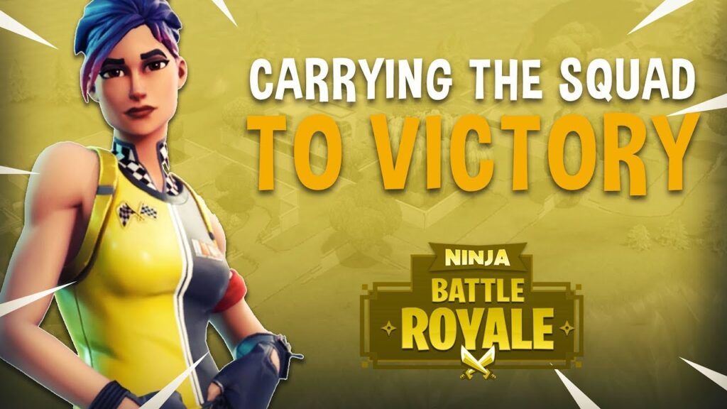 Carrying The Squad To Victory! – Fortnite Battle Royale Gameplay – Ninja