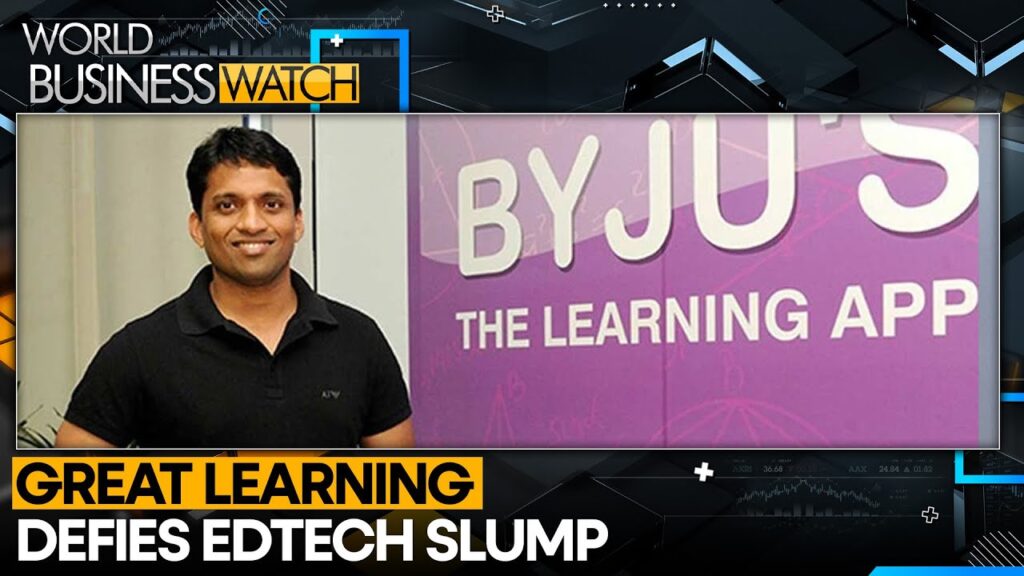 How Great Learning Escaped Byju’s Collapse | World Business Watch | WION