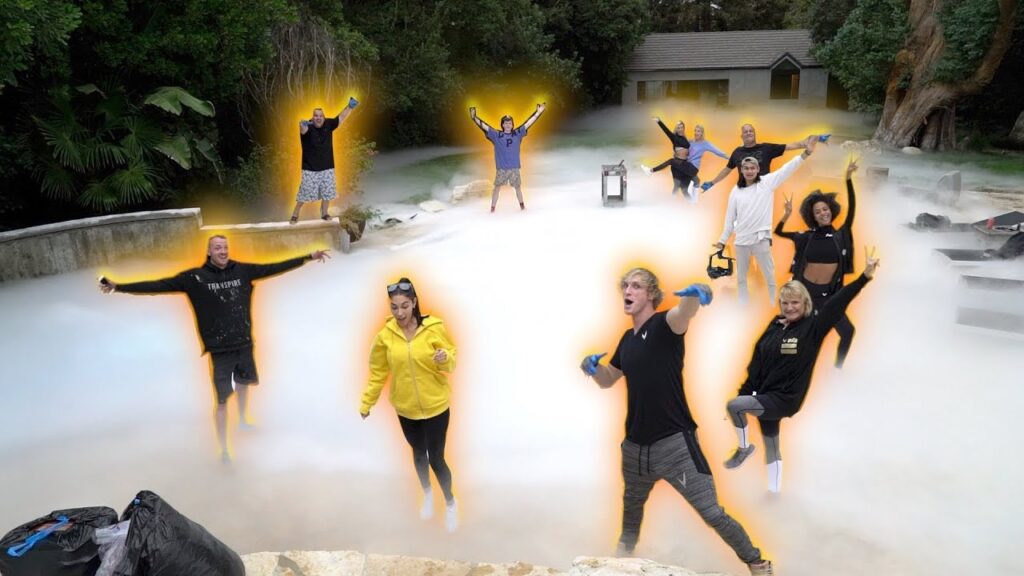 WE DROPPED 3,000 POUNDS OF DRY ICE IN MY NEW POOL!