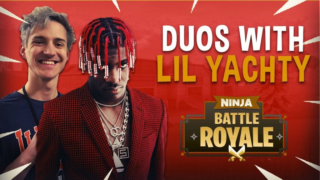 Ninja Plays Duos With Lil Yachty – Fortnite Battle Royale Gameplay