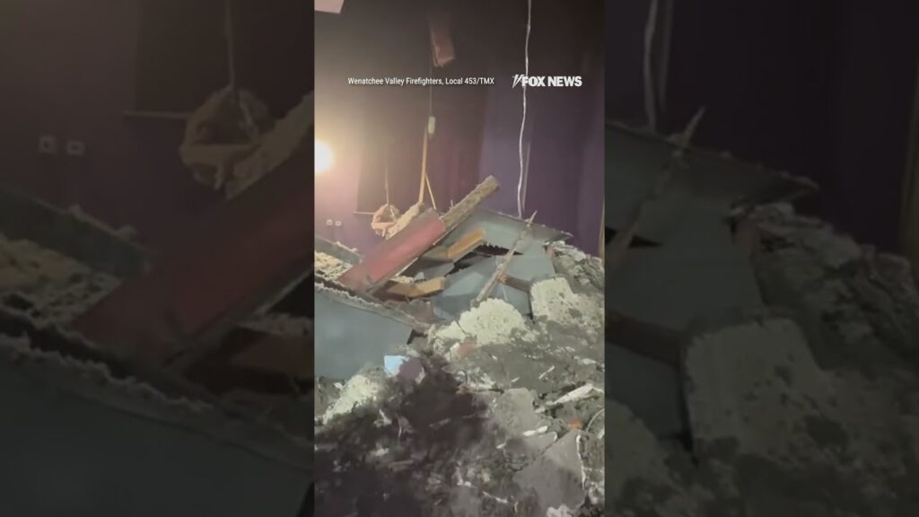 Movie theater ceiling collapses during screening