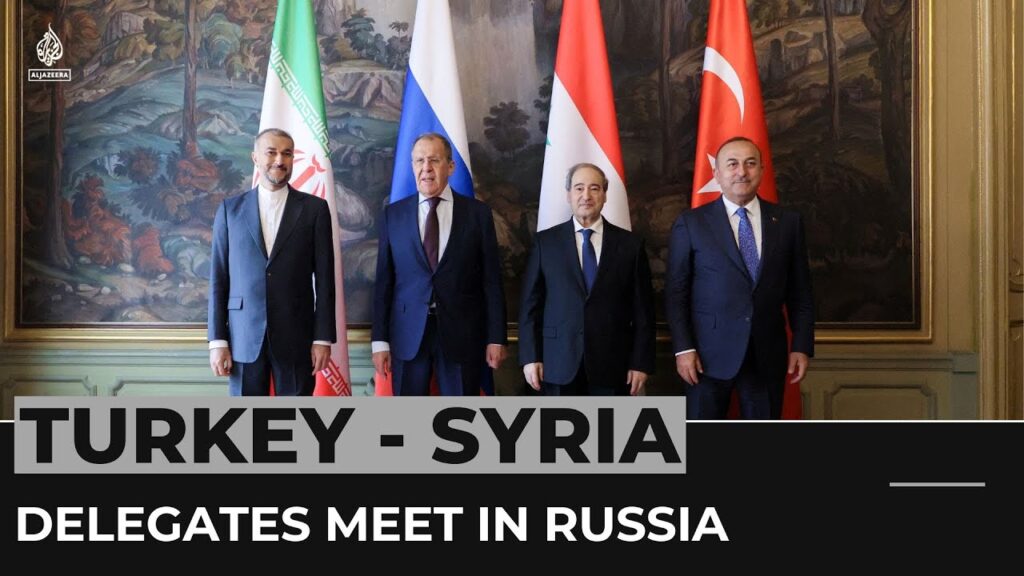 Russia, Syria, Turkey and Iran hold high-level talks in Moscow