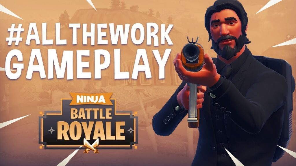 #ALLTHEWORK – Fortnite Battle Royale Gameplay – Ninja