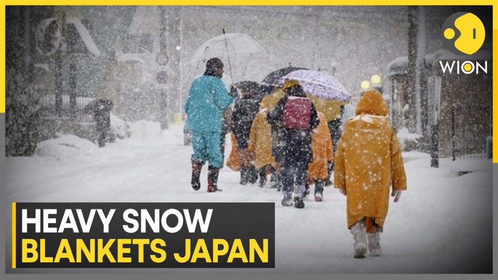 Japan’s Meteorological Agency Warns Of Severe Snowfall | World News | WION