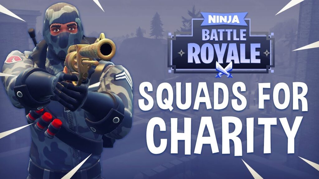 Squads For Charity! – Fortnite Battle Royale Gameplay – Ninja