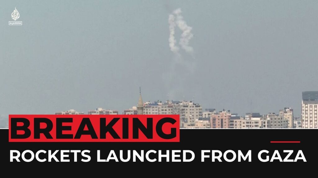 Gaza rockets: Barrage fired towards southern Israel after strikes