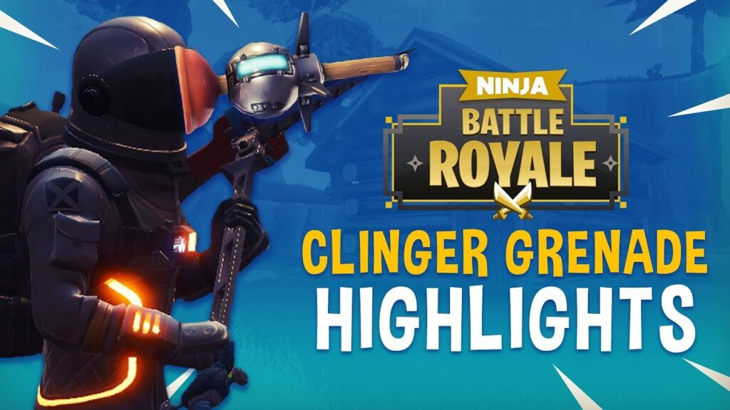 New Clinger Grenade Highlights!! – Fortnite Battle Royale Highlights – Ninja