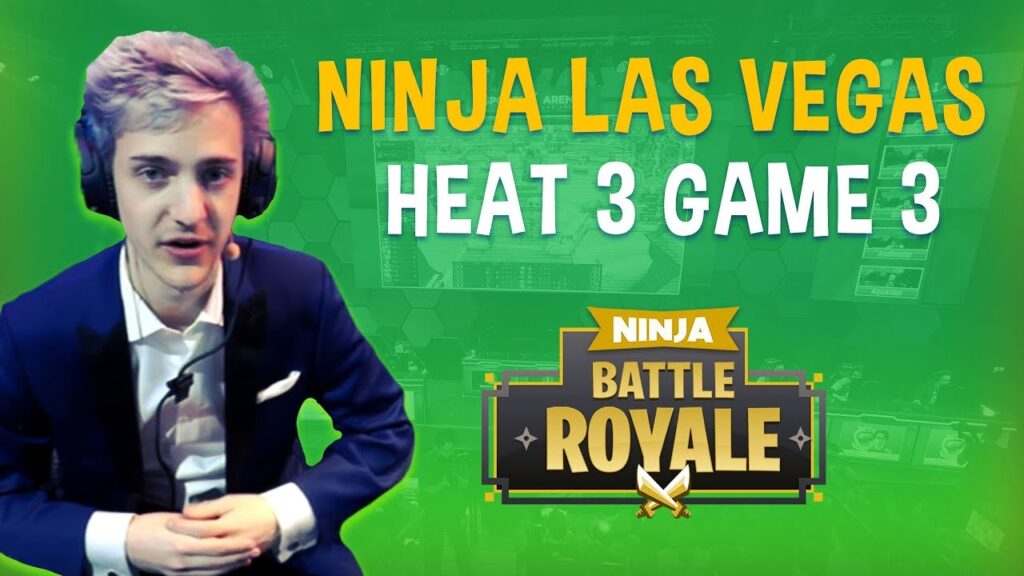 Ninja Las Vegas Heat 3 Game 3 – Fortnite Battle Royale Gameplay